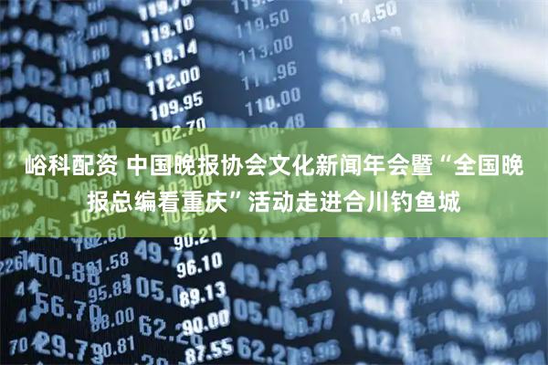 峪科配资 中国晚报协会文化新闻年会暨“全国晚报总编看重庆”活动走进合川钓鱼城